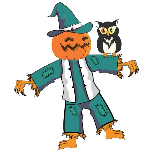Стикер 27 Halloween emoji