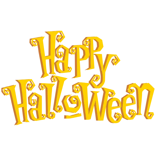 Стикер 47 Halloween emoji