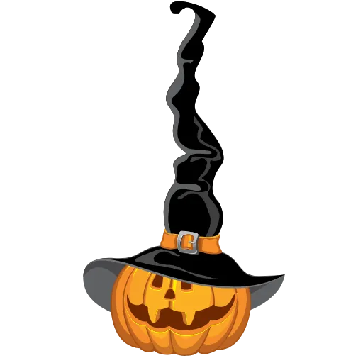 Стикер 37 Halloween emoji