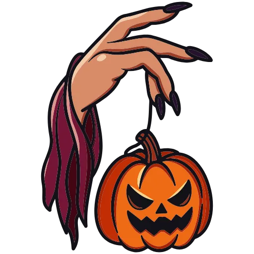 🎃 Эмодзи «Бордовые» для Telegram