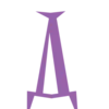🔤 Эмодзи «Halloween font - фиолетовые буквы и иконки в стиле хэллоуин» для Telegram