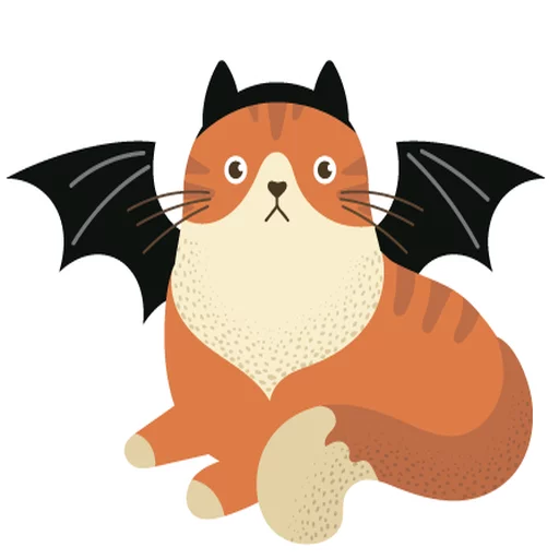 Стикерпак Halloween animals для Telegram