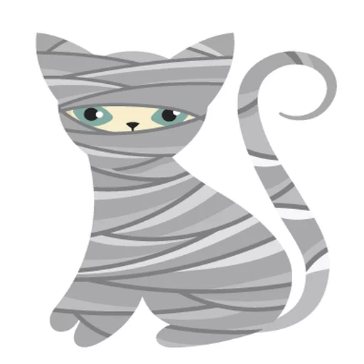 ☺ Стикер «Halloween animals» для Telegram