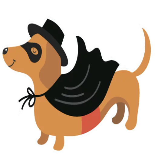 😜 Стикер «Halloween animals» для Telegram