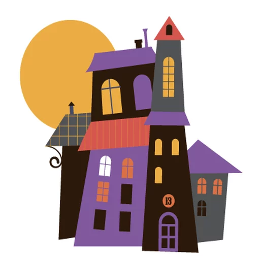 😍 Стикер «Halloween animals» для Telegram