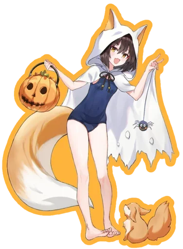 🎃 Стикер «HALLOWEEN 2023» для Telegram