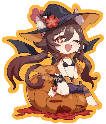 🎃 Стикер «HALLOWEEN 2023» для Telegram