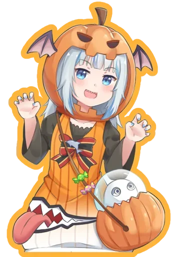 🎃 Стикер «HALLOWEEN 2023» для Telegram