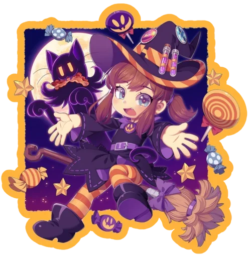 🎃 Стикер «HALLOWEEN 2023» для Telegram