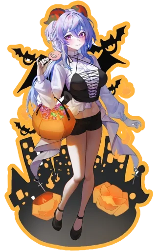 🎃 Стикер «HALLOWEEN 2023» для Telegram
