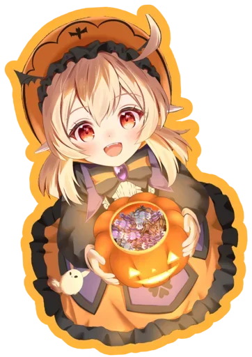 🎃 Стикер «HALLOWEEN 2023» для Telegram