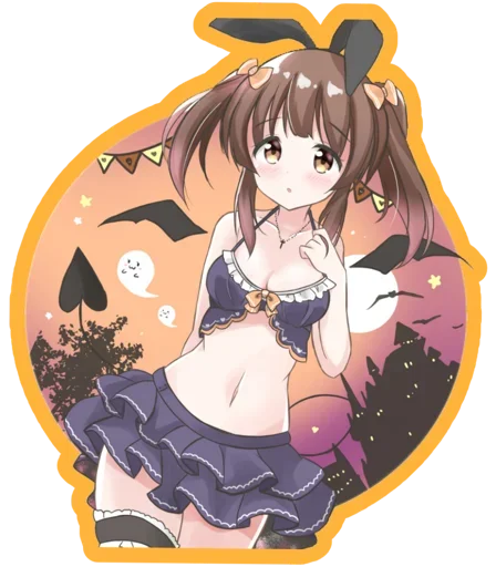 🎃 Стикер «HALLOWEEN 2023» для Telegram