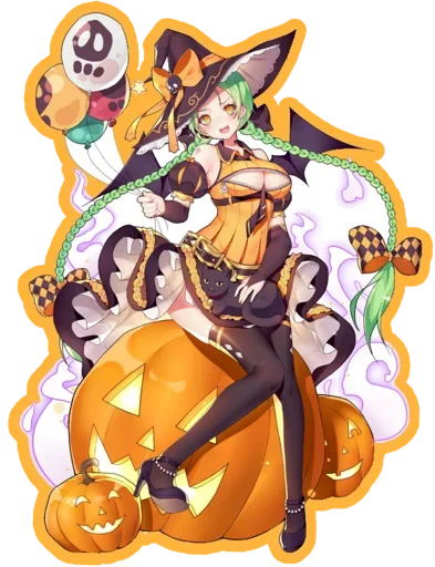 🎃 Стикер «HALLOWEEN 2023» для Telegram
