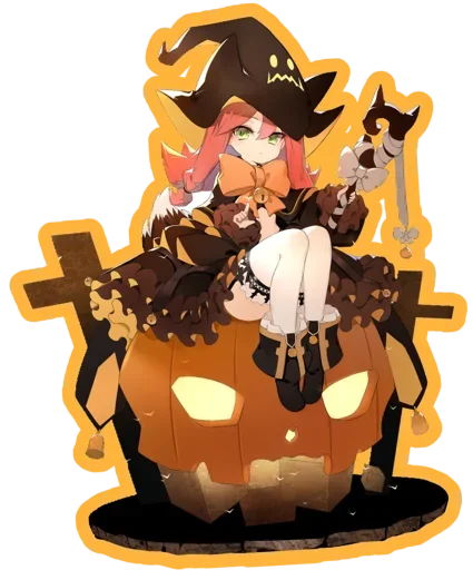 🎃 Стикер «HALLOWEEN 2023» для Telegram