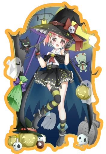 🎃 Стикер «HALLOWEEN 2023» для Telegram