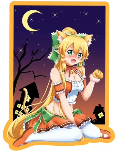 🎃 Стикер «HALLOWEEN 2023» для Telegram