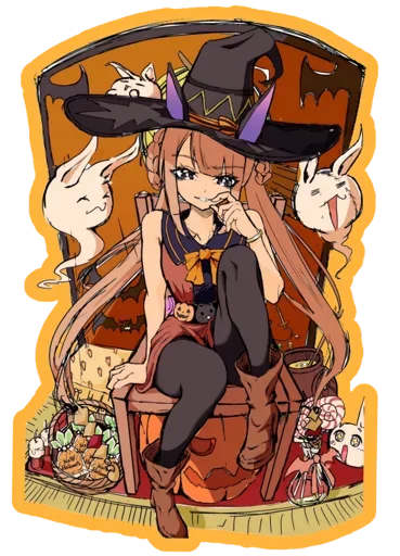 🎃 Стикер «HALLOWEEN 2023» для Telegram