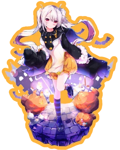 🎃 Стикер «HALLOWEEN 2023» для Telegram