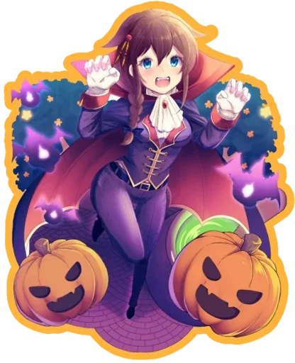 🎃 Стикер «HALLOWEEN 2023» для Telegram