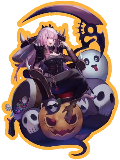 🎃 Стикер «HALLOWEEN 2023» для Telegram