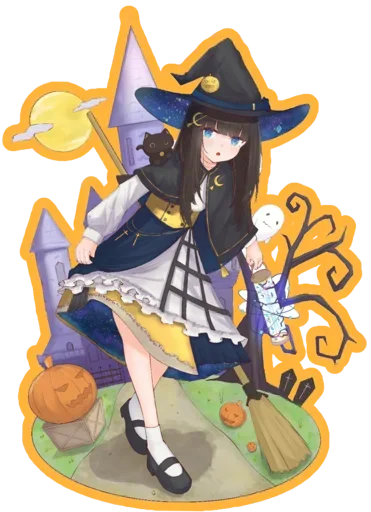 🎃 Стикер «HALLOWEEN 2023» для Telegram