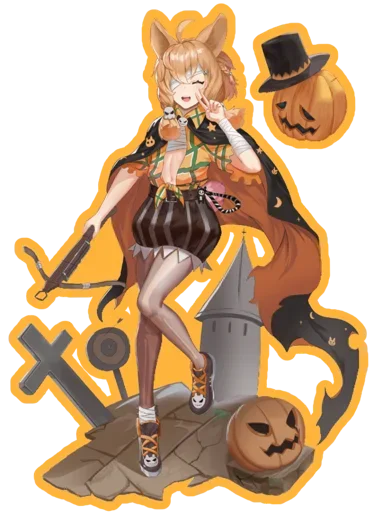 🎃 Стикер «HALLOWEEN 2023» для Telegram
