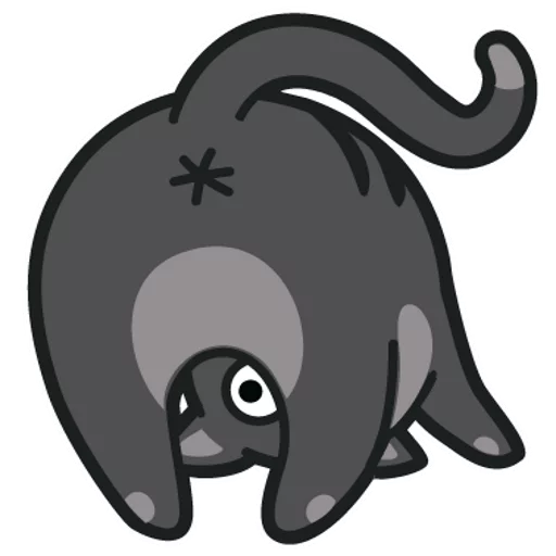 😝 Стикер «Halloween cat» для Telegram