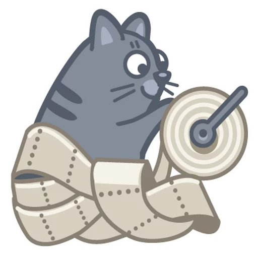 😀 Стикер «Halloween cat» для Telegram