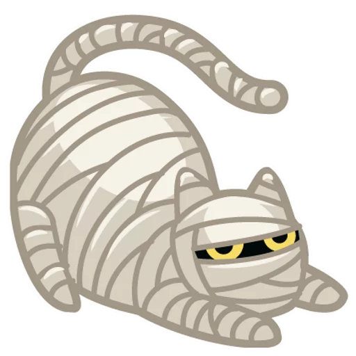 😤 Стикер «Halloween cat» для Telegram