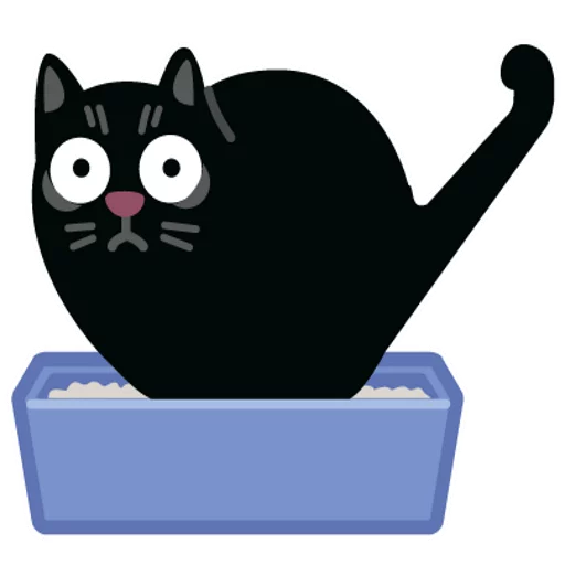 😱 Стикер «Halloween cat» для Telegram