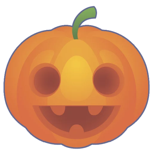 🙁 Стикер «Halloween coming» для Telegram
