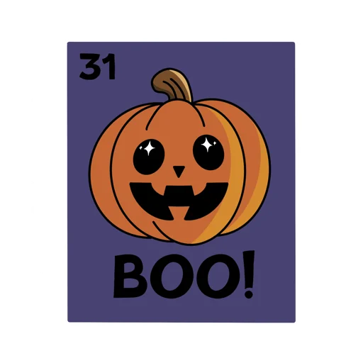🎃 Стикер «Happy Halloween» для Telegram