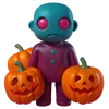 🎃 Эмодзи «Halloween font» для Telegram
