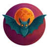 🎃 Эмодзи «Halloween font» для Telegram