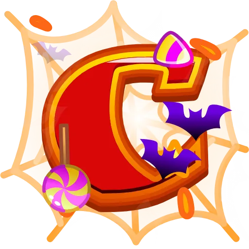 🔤 Эмодзи «Halloween ABC» для Telegram