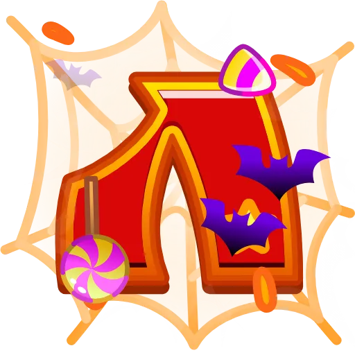 🔤 Эмодзи «Halloween ABC» для Telegram