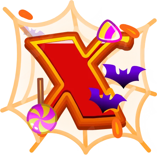 🔤 Эмодзи «Halloween ABC» для Telegram