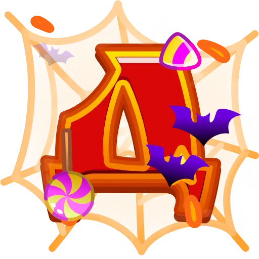 🔤 Эмодзи «Halloween ABC» для Telegram