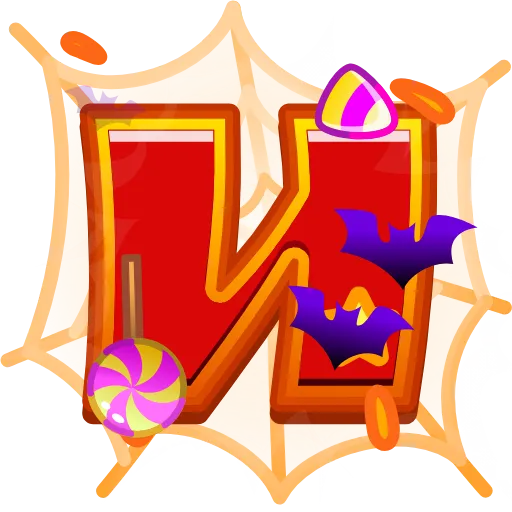 🔤 Эмодзи «Halloween ABC» для Telegram