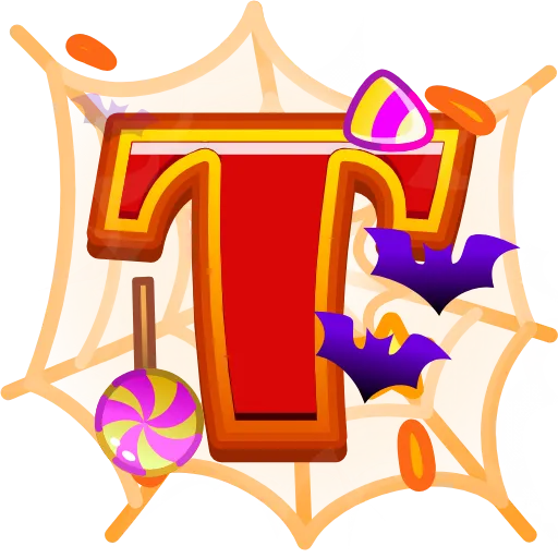 🔤 Эмодзи «Halloween ABC» для Telegram