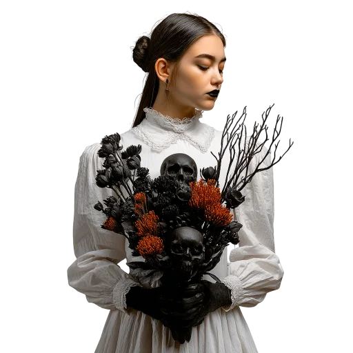 👻 Стикер «Halloween aesthetics» для Telegram