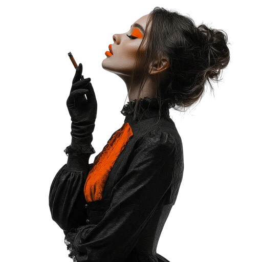 👻 Стикер «Halloween aesthetics» для Telegram