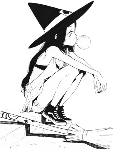 🎃 Стикер «Halloween Anime» для Telegram
