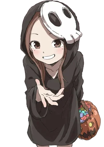 🎃 Стикер «Halloween Anime» для Telegram