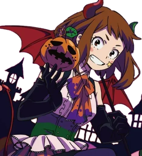 🎃 Стикер «Halloween Anime» для Telegram