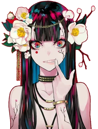 🎃 Стикер «Halloween Anime» для Telegram