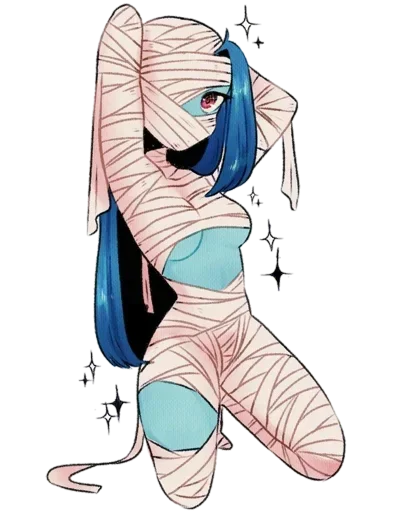 🎃 Стикер «Halloween Anime» для Telegram