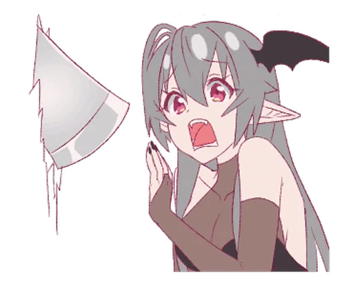 🪓 Стикер «Aiko and Kouki Halloween» для Telegram