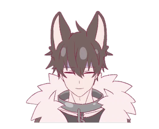 🙂‍↕️ Стикер «Aiko and Kouki Halloween» для Telegram