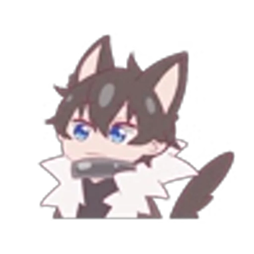 😦 Эмодзи «Aiko and Kouki Halloween» для Telegram